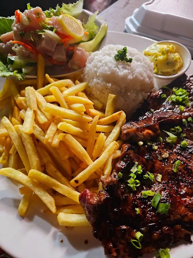 Roulotte YO LE BIG, plat du jour